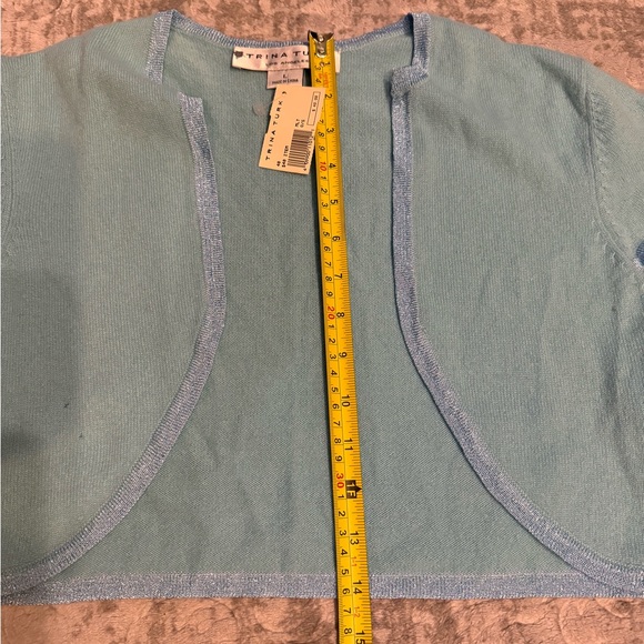 Trina Turk Cashmere Blend Open Front Cardigan - Picture 8 of 9